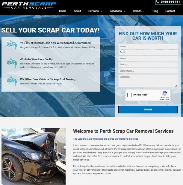 Perth Scrap Car Removal
