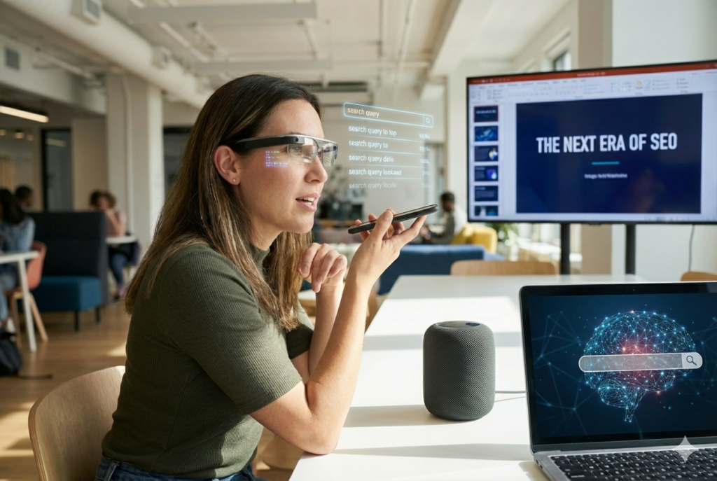 How Voice Search, AR, and AI Are Shaping the Next Era of SEO?